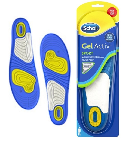 Scholl GelActiv Sport Ανδρικοί Ανατομικοί Πάτοι Μεγ (42-48)