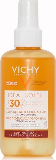 Vichy Ideal Soleil Luminosity SPF30 Protective Solar Water 200ml