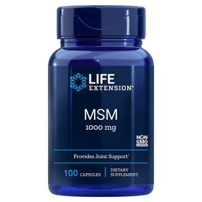 Life Extension MSM 1000mg 100caps