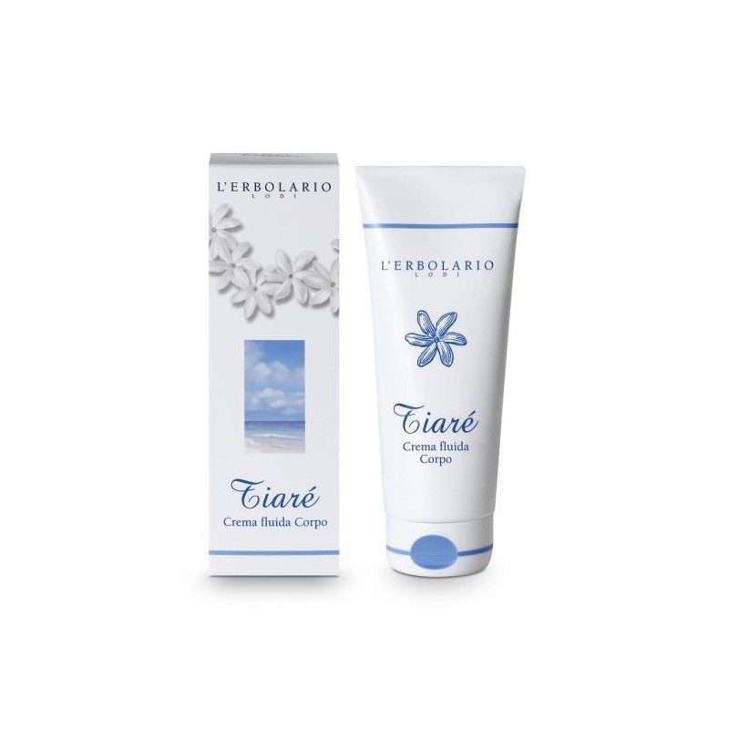 L'Erbolario Tiare Fluid Body Cream 200ml