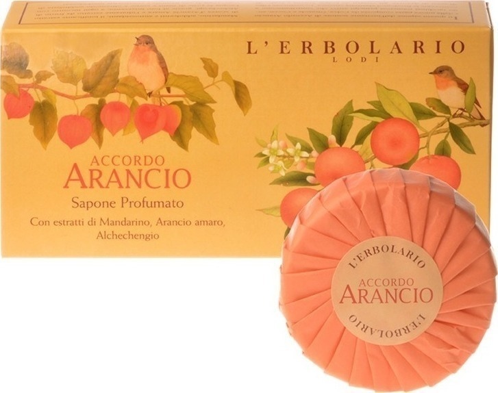 L' Erbolario Accordo Arancio Sapone Profumato 2χ100gr