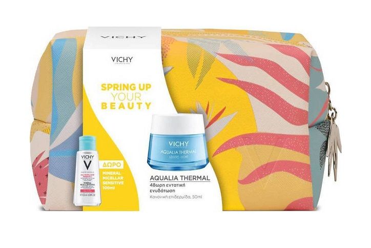 Vichy Promo Spring Up Your Beauty Aqualia Thermal Light 50ml & Mineral Micellar Sensitive 100ml & Νεσεσέρ