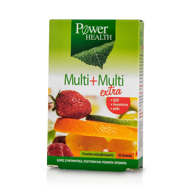 Power Health Multi + Multi Extra Πολυβιταμίνη, 30 tabs