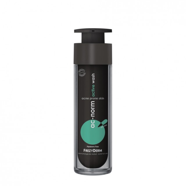 Frezyderm Ac-Norm Active Wash Καθαριστικό Προσώπου για την Ακμή, 50ml