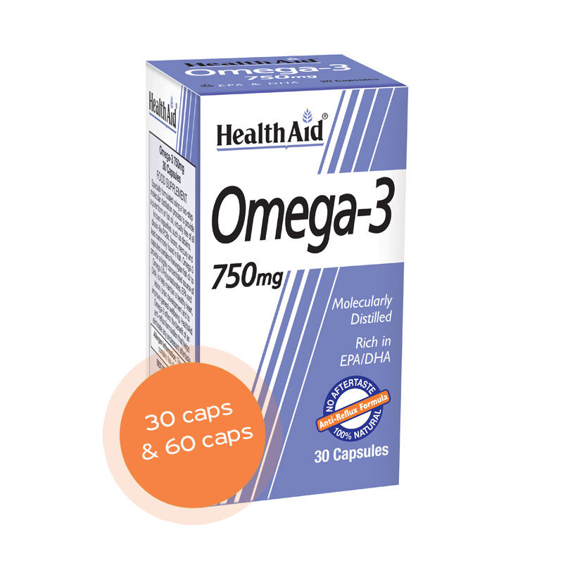 Health Aid Omega-3 750mg 30 caps