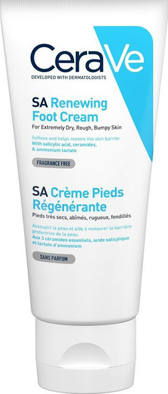 CeraVe SA Renewing Foot Cream Κρέμα Ποδιών