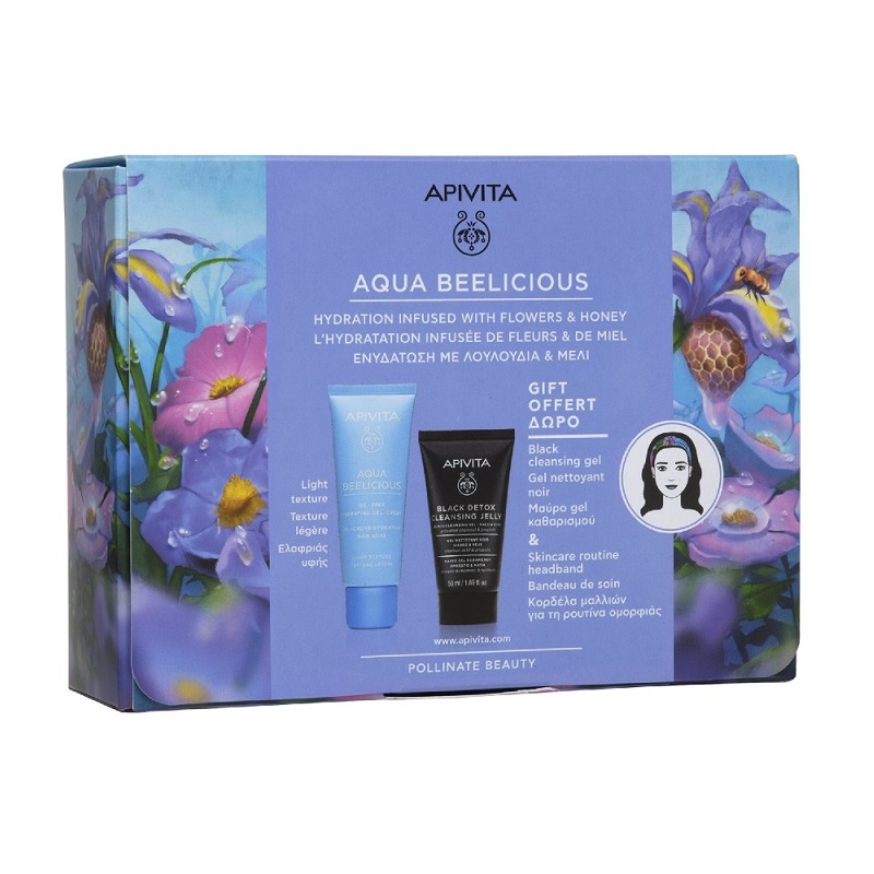 Apivita Promo Aqua Beelicious Κρέμα-Gel Ενυδάτωσης Προσώπου Ελαφριάς Υφής 40ml
