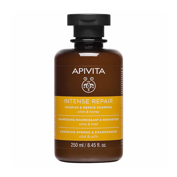 Apivita Intense Repair Nourish & Repair Shampoo 250ml
