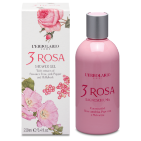 L’Erbolario 3 Rosa Shower Gel – 250ml
