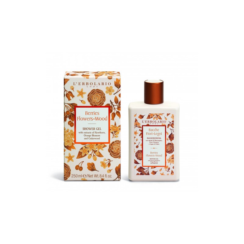 L’Erbolario Bacche Fiori Legni – Shower Gel – Unisex 250ml