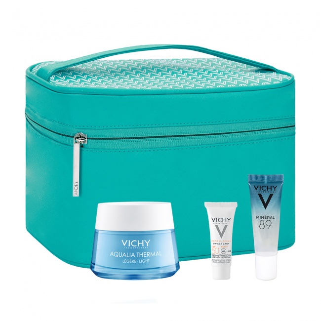 Vichy Promo Pack Aqualia Thermal Legere 50ml & ΔΩΡΟ Mineral 89 Booster 10ml & Capital Soleil UV-Age 3ml