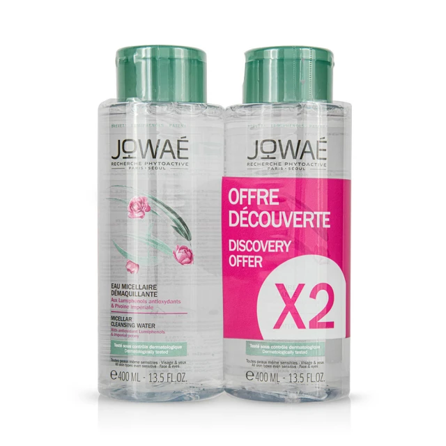 Jowae Promo Micellar Cleansing Water for Face & Eyes, 2x400ml