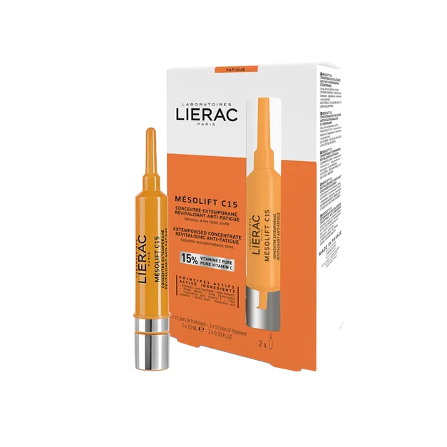 Lierac Mesolift C15 Συμπύκνωμα Κατά της Κούρασης 2x15ml