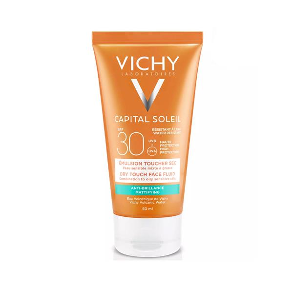 VICHY Ideal Soleil Λεπτόρρευστη Κρέμα για Ματ Αποτέλεσμα SPF30 50ml