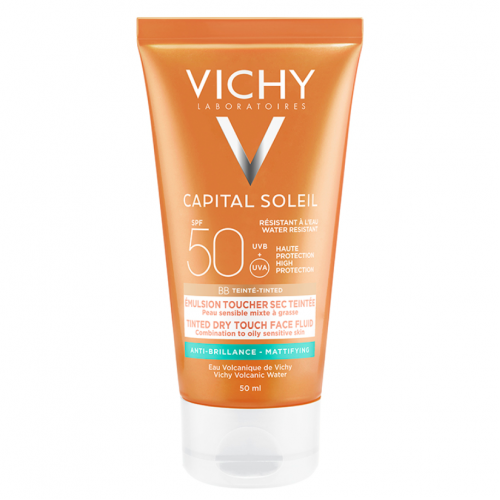 Vichy Ideal Soleil BB Tinted Dry Touch Face Fluid Mat SPF50 50ml