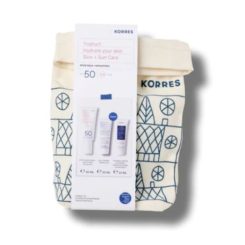 Korres Yoghurt Σετ με Αντηλιακή Κρέμα Προσώπου SPF50 Set 2023