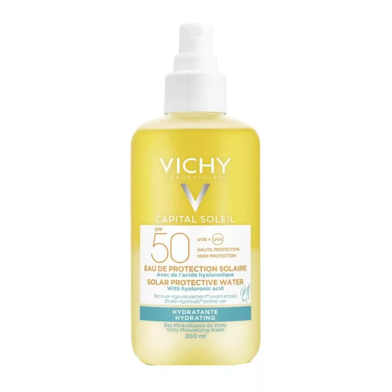 Vichy Capital Soleil Solar Protective Water Hydrating SPF50 200ml