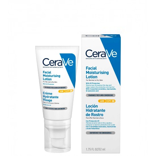 CERAVE Facial Moisturising Lotion Ενυδατική Λοσιόν Προσώπου SPF30 52ml