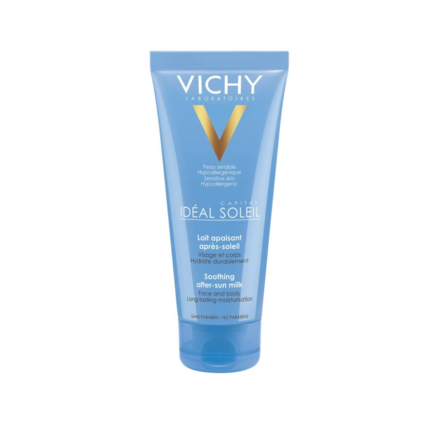 VICHY Ideal Soleil Soothing After Sun Milk Ενυδατικό Γαλάκτωμα Προσώπου & Σώματος για Μετά τον Ήλιο 300ml
