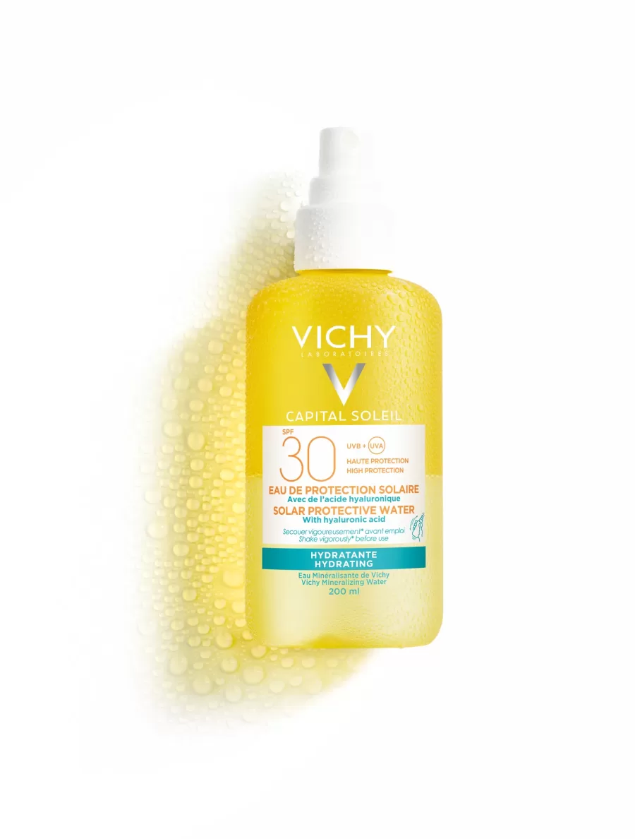 Vichy Solar Protective Water Hydrating SPF30 200ml