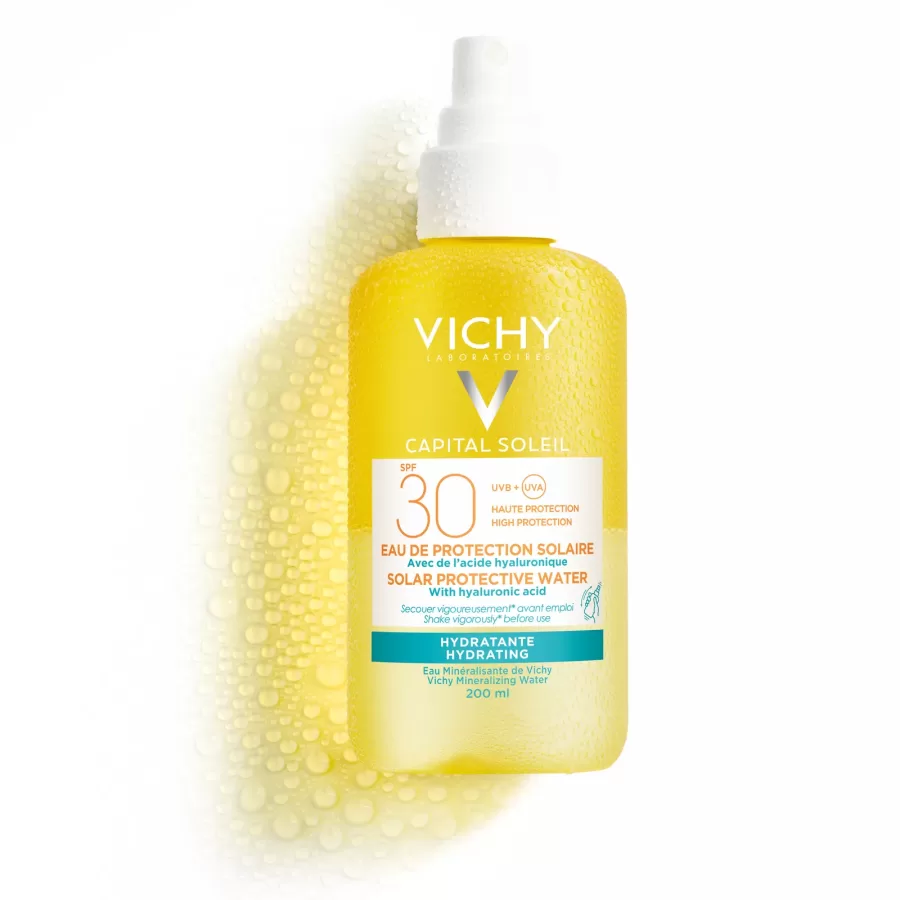 Vichy Solar Protective Water Hydrating SPF30 200ml