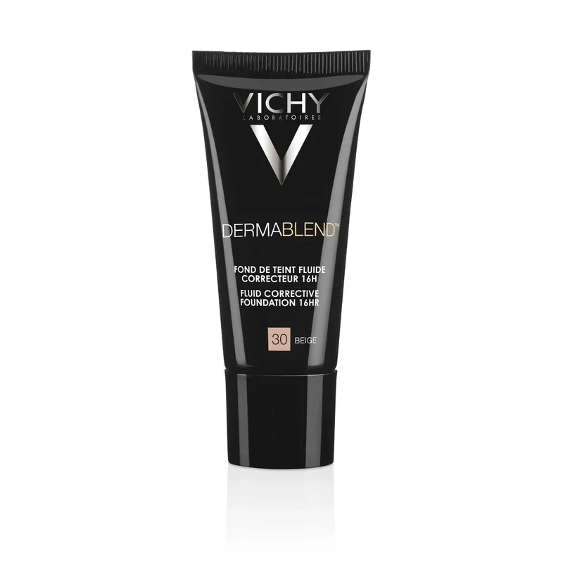 Vichy Dermablend Make Up Fluid No.30 Beige Διορθωτικό Make-Up Υψηλής Κάλυψης έως 16hrs, 30ml