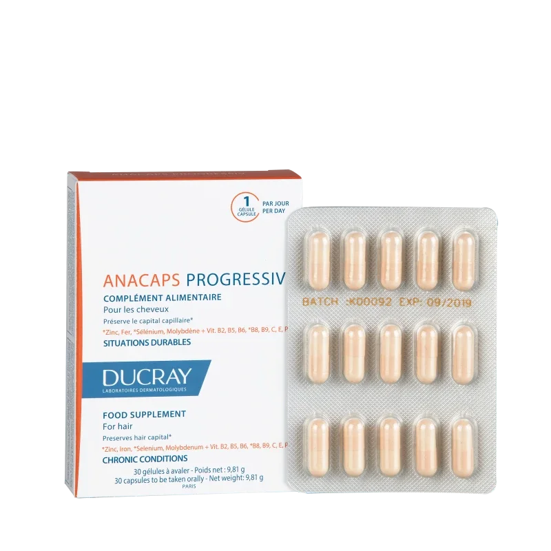 Ducray Anacaps Progressiv 30 caps