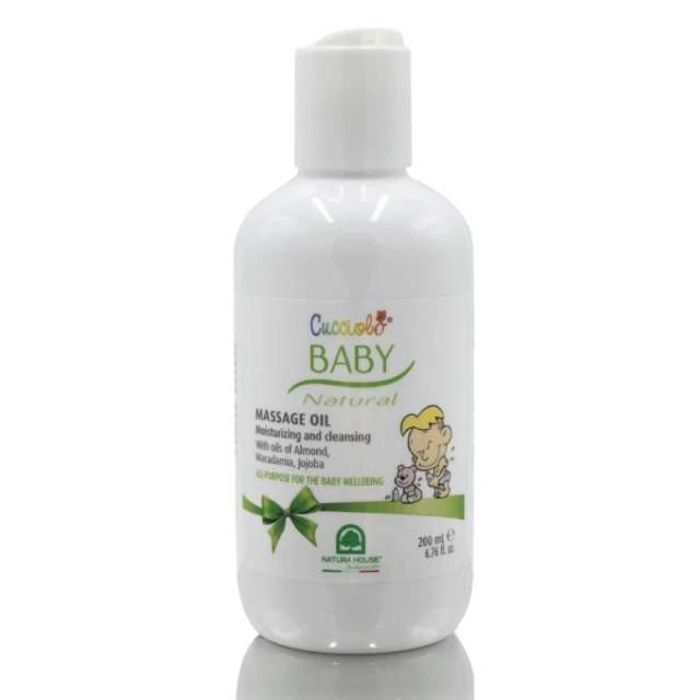 Natura House Baby Cucciolo Massage Oil Παιδικό Λάδι για Mασάζ 200ml