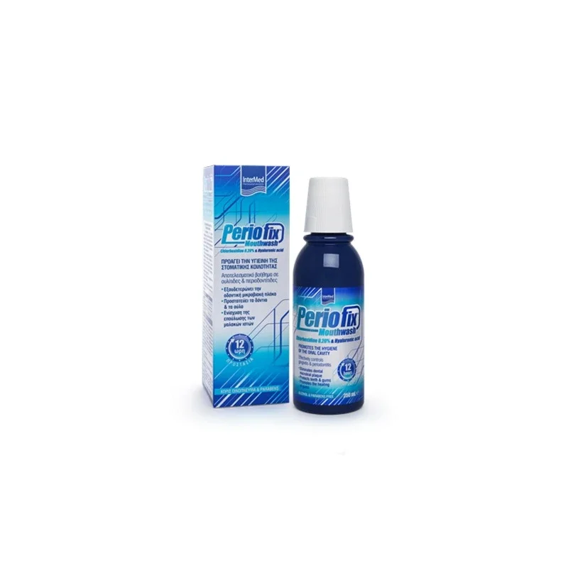 Intermed Periofix 0.20% Mouthwash Στοματικό Διάλυμα Χλωρεξιδίνης, 250ml