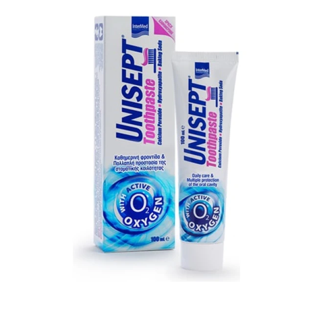 Intermed Unisept Toothpaste Daily Use With Active Oxygen 100ml