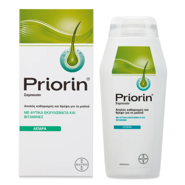 Priorin Σαμπουάν PRIORIN Για λιπαρά μαλλιά 200ml