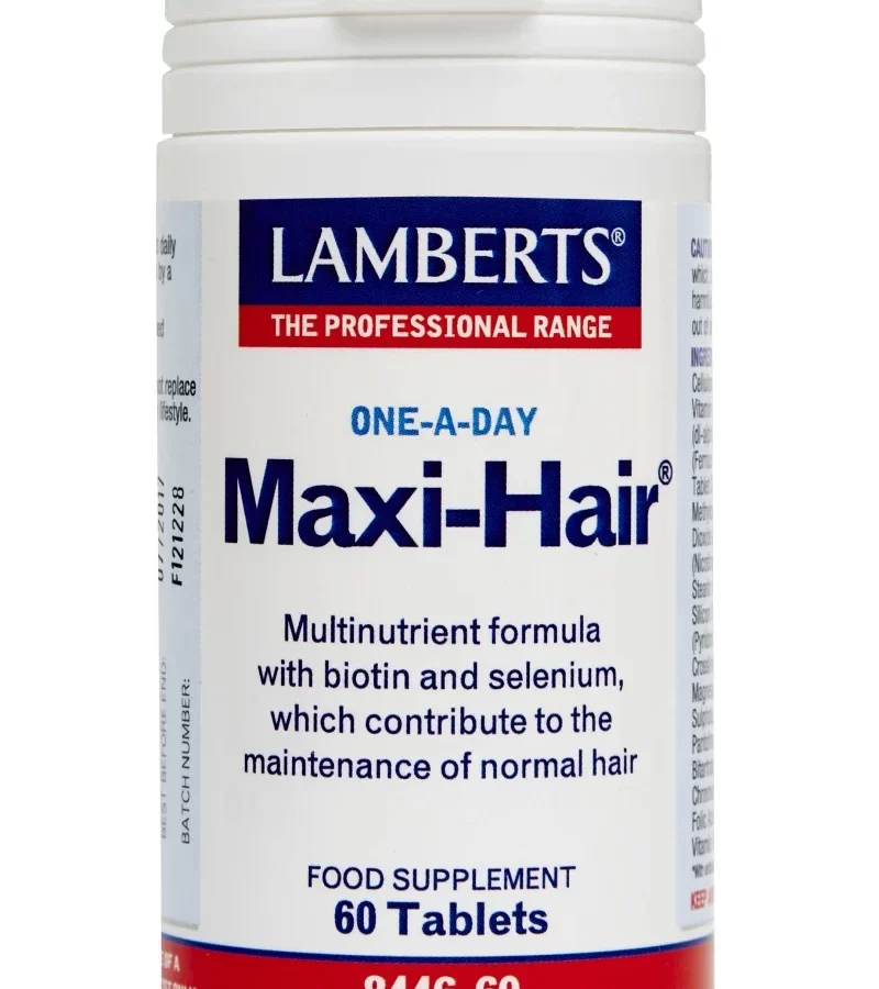 Lamberts Maxi Hair Φόρμουλα κατά της Τριχόπτωσης & Ενδυνάμωσης των Μαλλιών 60 Tablets