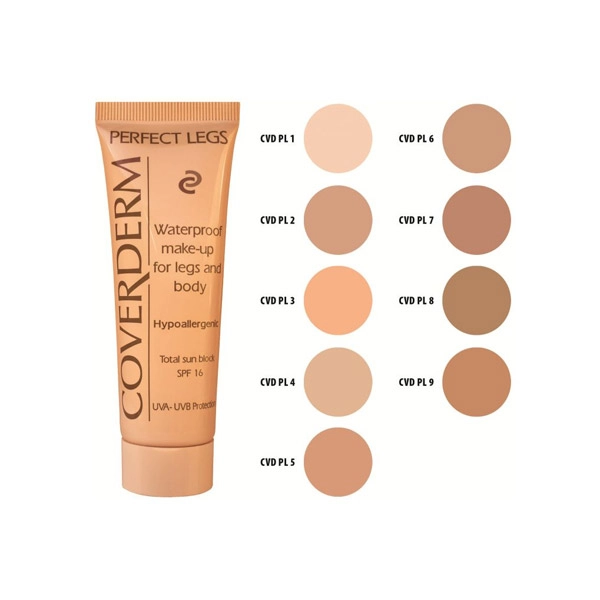 Coverderm Perfect Legs 50ml n.2, (SPF 16)