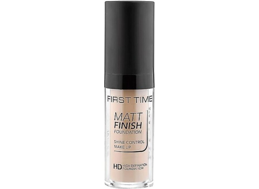 FIRST TIME Matt Finish HD Foundation Shine Control Make Up No. 103