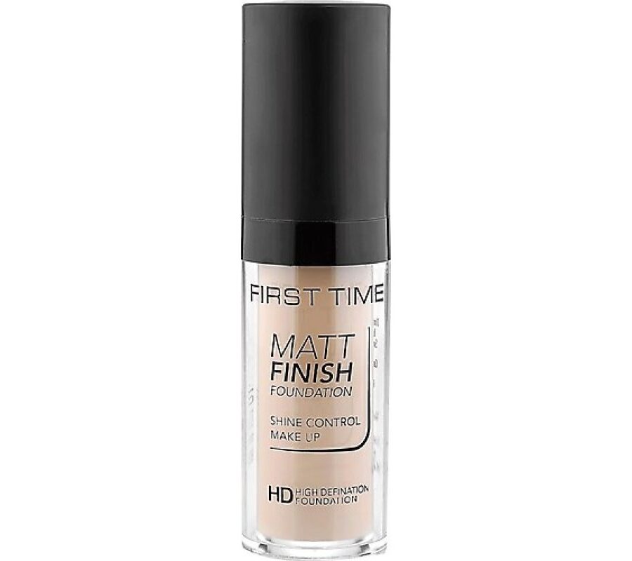 FIRST TIME Matt Finish HD Foundation Shine Control Make Up No. 103