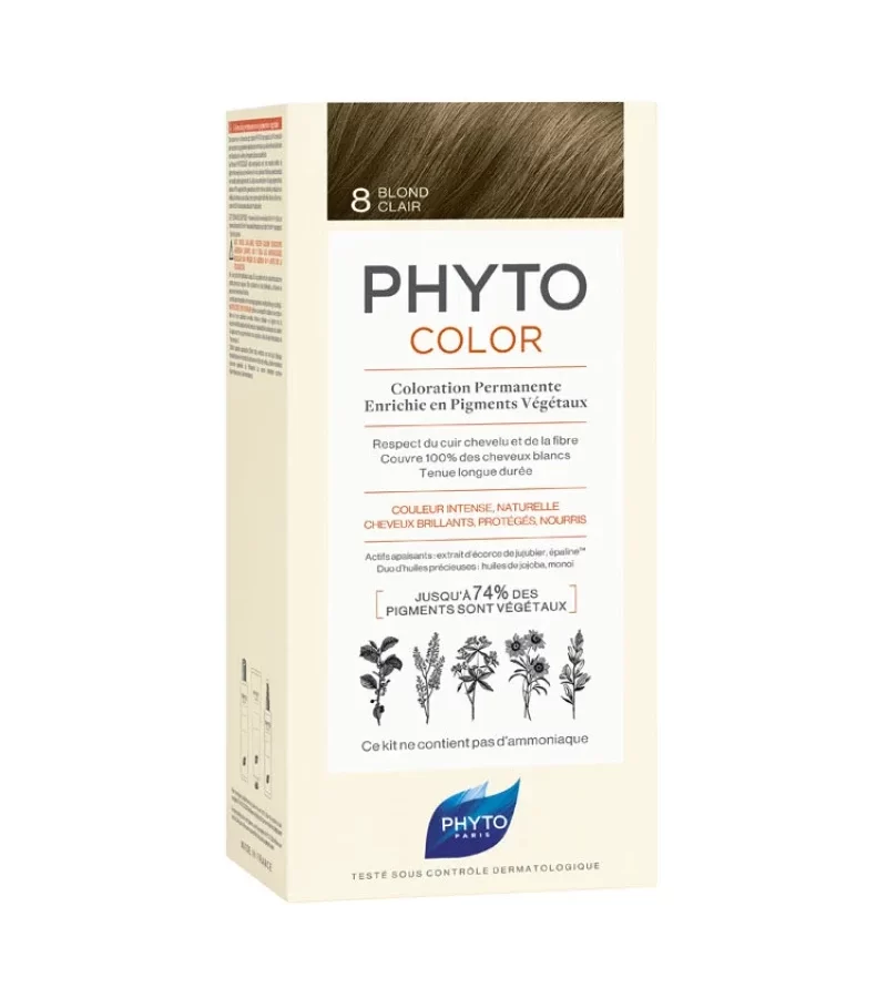 Phyto Phytocolor 8 Ξανθό Ανοιχτό