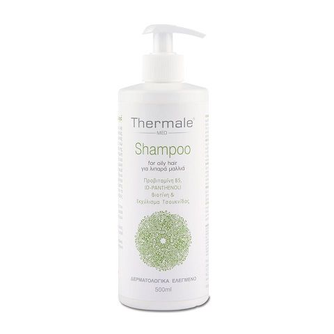 THERMALE MED SHAMPOO FOR OILY HAIR Απαλό σαμπουάν ειδικά σχεδιασμένο για λιπαρά μαλλιά 500ml