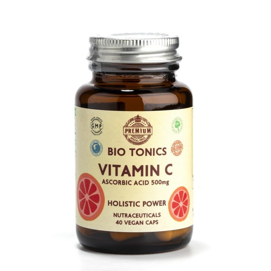 PREMIUM VITAMIN C 500mg / 40 VEGAN CAPS