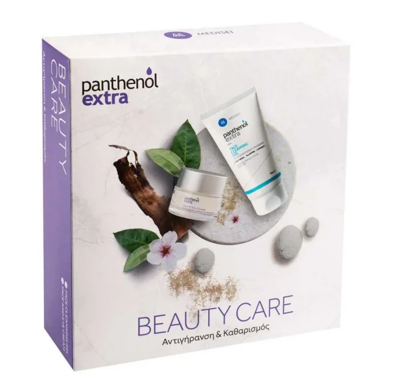 Panthenol Extra Set Face & Eye Cream 50ml & Face Cleansing Gel 150ml