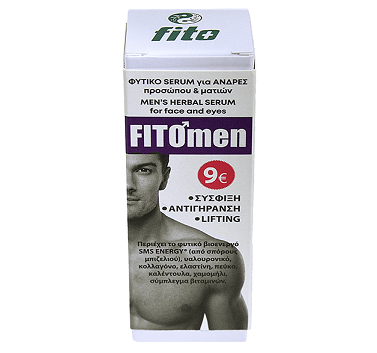Fito+ FitoMen Herbal Serum for Face and Eyes Φυτικός Ορός για Άνδρες Προσώπου και Ματιών 30ml