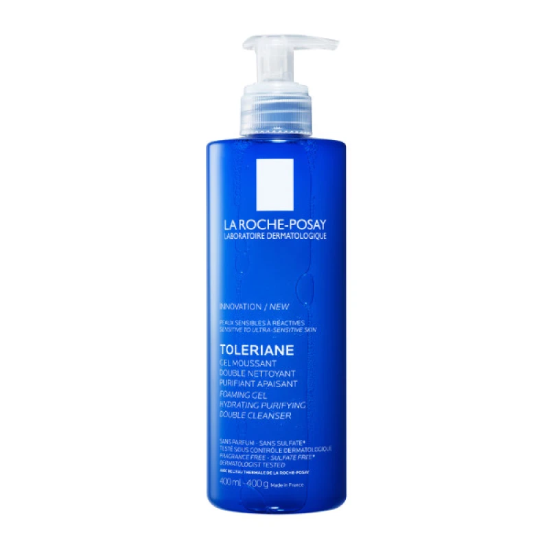 La Roche Posay Toleriane Double Cleanser Καθαριστικό Προσώπου για Ευαίσθητες Επιδερμίδες, 400ml