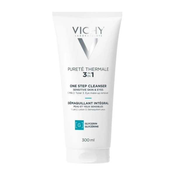 Vichy Purete Thermale 3 in 1, Γαλάκτωμα Καθαρισμού & Ντεμακιγιάζ 300ml