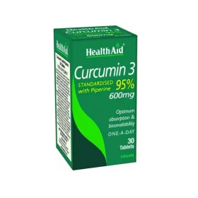 Health Aid Curcumin 3 600mg  To Turmeric